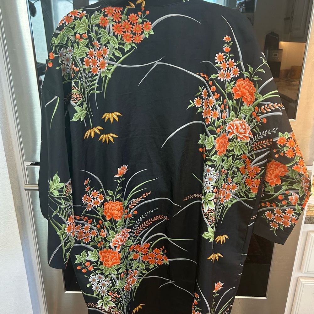 Japanese Haori jacket, one size, made in Japan (has stains but GUC) - Picture 7 of 7